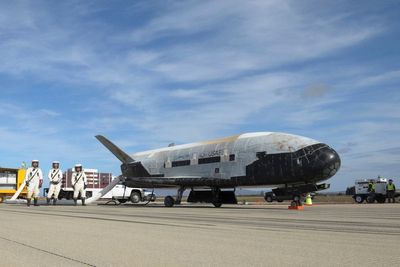 US military space plane blasts off on another secretive mission expected to last years