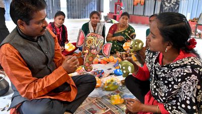 An effort to transform tribal and rural communities through art and craft in Visakhapatnam