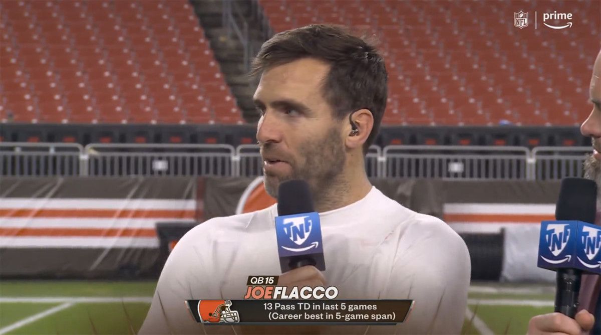 Joe Flacco Explained Nearly Falling Asleep on Browns’…