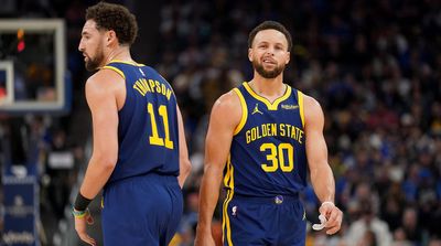 Steph Curry, Klay Thompson Share Somber Moment on Bench After Warriors’ Ugly Loss