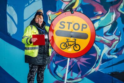 Timekeeping at a time trial in the morning, marshalling a road race in the afternoon: this volunteer is helping to keep grassroots cycling alive