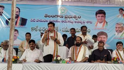 Telangana | Ministers blame previous BRS Govt. for Kaleshwaram project fiasco