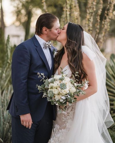 Capturing a Moment: Jace Fry and his Newlywed Kiss