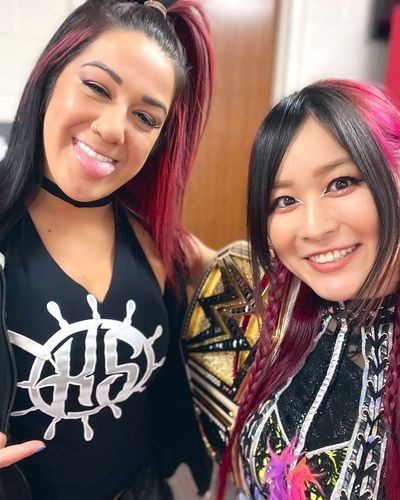 Sky and Bayley: A Joyful Moment of Friendship and Happiness