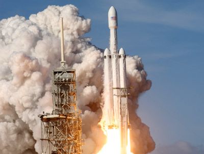 SpaceX's Falcon Heavy launches secret military spacecraft, sparking speculation