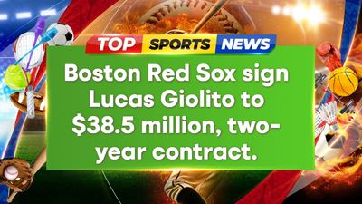 Red Sox Sign Lucas Giolito to .5M Deal, Bolster Rotation