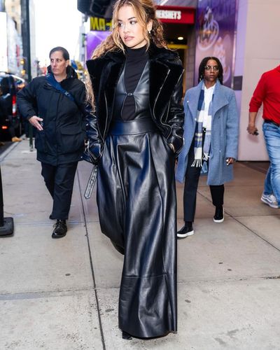 Rita Ora's Stylish Preparations Set the Tone for the Weekend