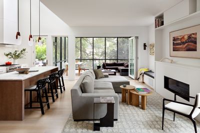 This Dark, Cavernous DC Home Became a Bright and Airy Modern Abode Thanks to an Investment Feature