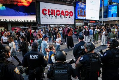 Times Square on high alert for New Year's Eve festivities