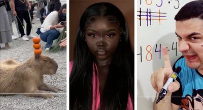 Top global TikToks of 2023: Mr. Bean of math, makeup demo, capybaras!