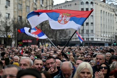 Thousands Of Serbians Protest Alleged Electoral Fraud