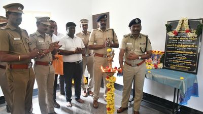 After decades, police checkpost on T.N.-A.P. border in Vellore gets permanent building