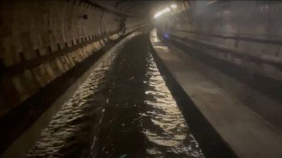 London Deluge Dampens Eurostar Journeys, Discord in Tunnel