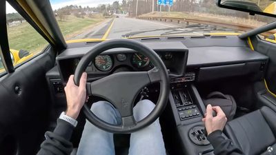 Here's What It's Actually Like To Get Behind the Wheel of A Lamborghini Countach
