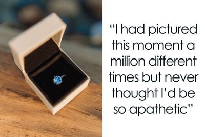 BF Decides It’s Finally Time To Propose After 30 Years And 4 Kids, Is Met With An Eye Roll