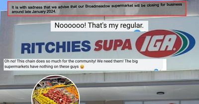 'Devastating': Ritchies IGA announces closure at Broadmeadow