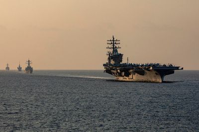 US Navy helicopters destroy Houthi boats after attempted Red Sea hijack