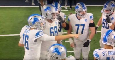 Audio from Lions – Cowboys shows referee announced No. 70 Dan Skipper, not Taylor Decker, as an eligible receiver