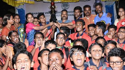 Maharishi Vidya Mandir conducts sports day in Tiruvannamalai