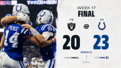 Colts beat Raiders, 23-20: Everything we know from Week 17