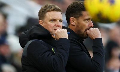 ‘I block criticism out’: Eddie Howe on coping with pressure at Newcastle