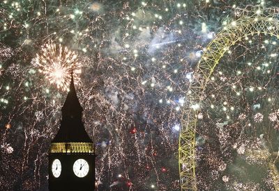 Happy New Year! Spectacular fireworks display in London takes country into 2024