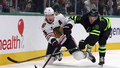 Blackhawks blown out by Stars, ending 2023 on another ugly note
