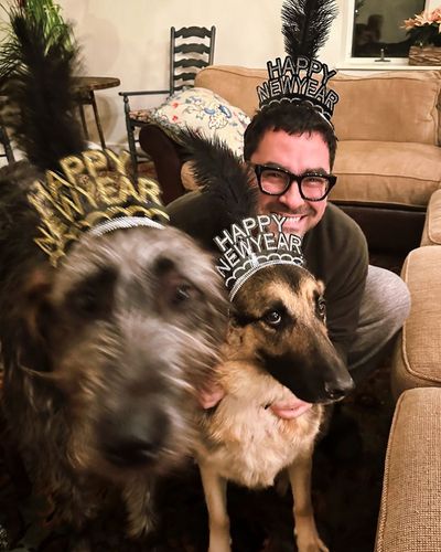 Wishing You a Happy New Year with Lots of Doggy Love!