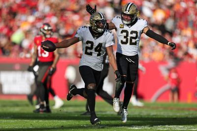 Why was Johnathan Abram, not Jordan Howden, starting at safety for Saints?