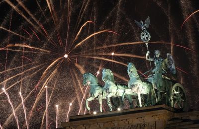 More than 300 arrested on New Year’s Eve in Berlin as people shoot fireworks at police