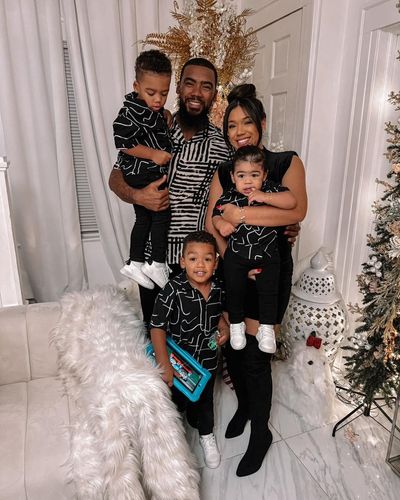 Teoscar Hernández Rings in New Year with Family in Style