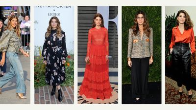 Marisa Tomei's best looks - from dressy tailored ensembles to eye-catching floral gowns