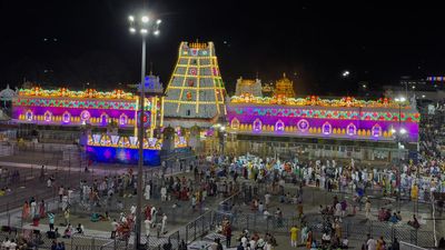 Devotees throng Tirumala temple on New Year’s day