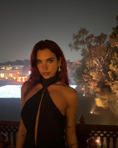 Dua Lipa Celebrates New Year's Eve in Jaipur with Friends
