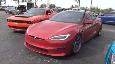 The World's Best Factory Drag Car Is No Match For The Tesla Model S Plaid