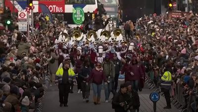 Thousands take part in London's annual New Year's Day parade