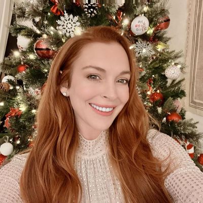 Lindsay Lohan and Husband Commemorate New Year with Stunning Image