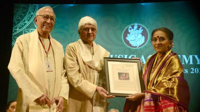 Sangita Kalanidhi conferred on Carnatic vocalist Bombay Jayashri Ramnath