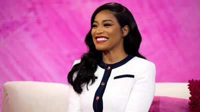 Keke Palmer's dining area is modern and chic — we adore the bold, dynamic decor