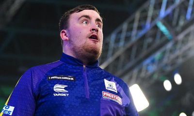 ‘I can go all the way’: Littler dreaming of world darts title after easing into semis
