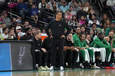 Celtics coach Joe Mazzulla a fan of Boston’s response to poor rim protection in Spurs blowout