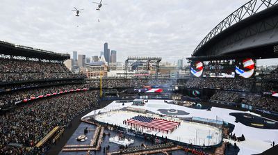 Kraken Walk Out to NHL Winter Classic as Fish Are Tossed in Very Seattle Moment
