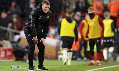Eddie Howe must find way to combat January blues after dire Anfield defeat