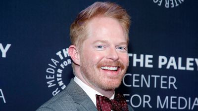 This clever ceiling trend gives Jesse Tyler Ferguson's living room a 'cozy and intimate atmosphere' – designers say