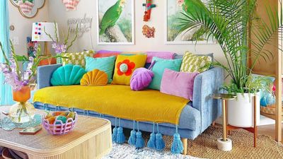 8 colorful small living room ideas that will brighten, not overwhelm your space
