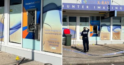 ATM smashed up in early-morning robbery, police investigate