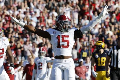 Alabama’s Dallas Turner was very ready to declare for the NFL Draft after Rose Bowl loss