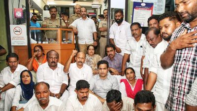 11 Congress leaders booked for ‘obstructing and threatening’ police during siege of Palarivattom police station in Kerala