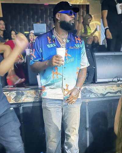 Franmil Reyes Embracing the Party Life with Captivating Style