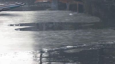 Water bodies across Kashmir freeze, minimum temperature stays below freezing point